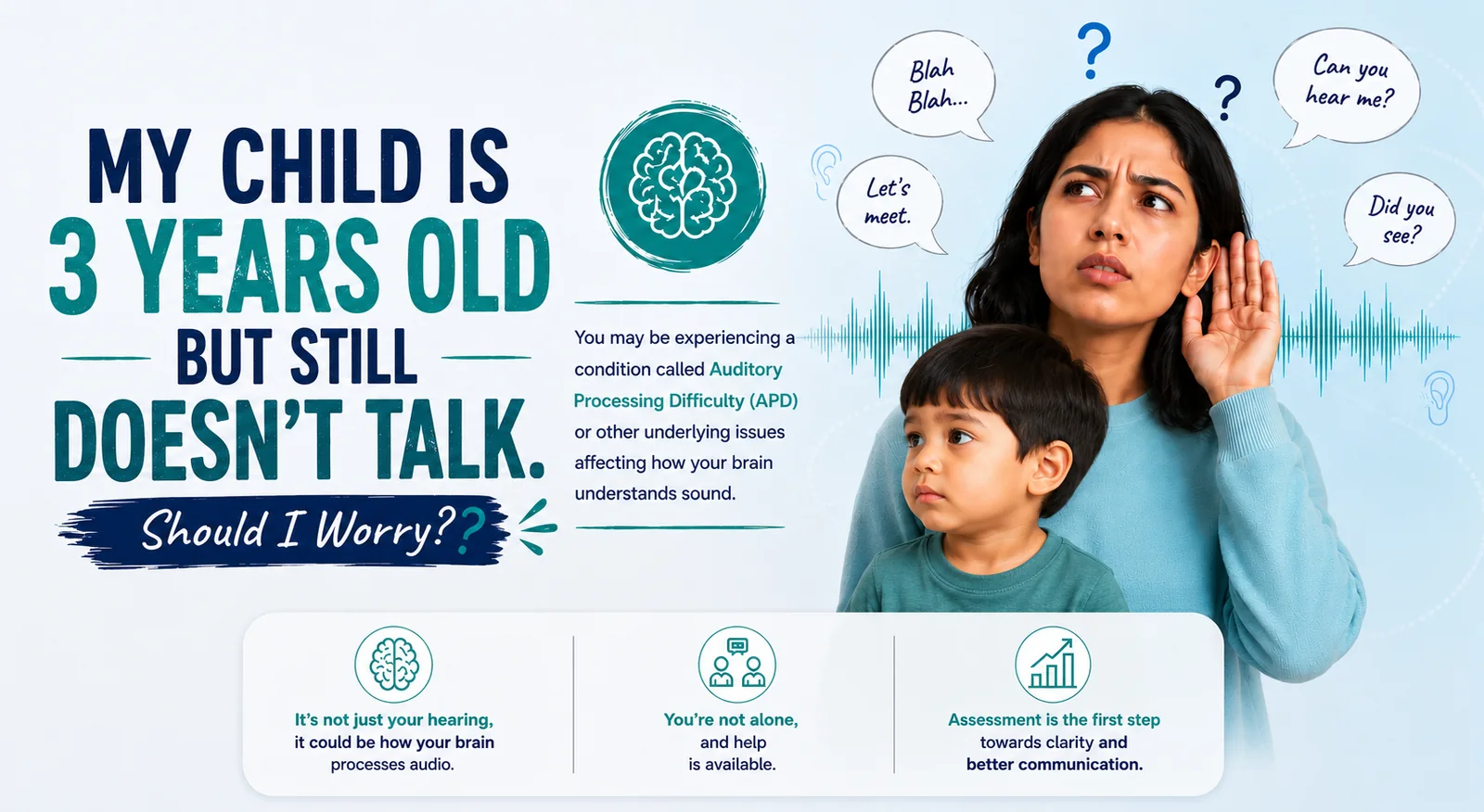 3 years old still doesn't talk