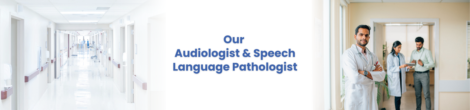 our audiologists banner